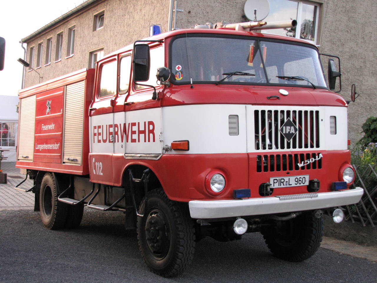 TLF 16/25 IFA W50 - Feuerwehr Langenhennersdorf